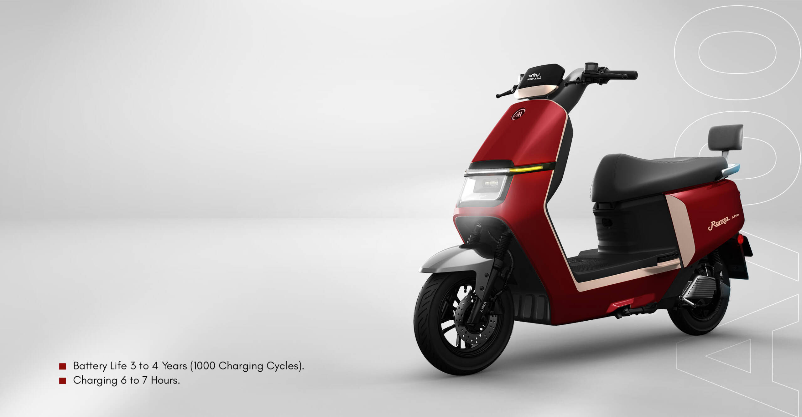 RAMZA A700 ELECTRIC SCOOTY - Image 7